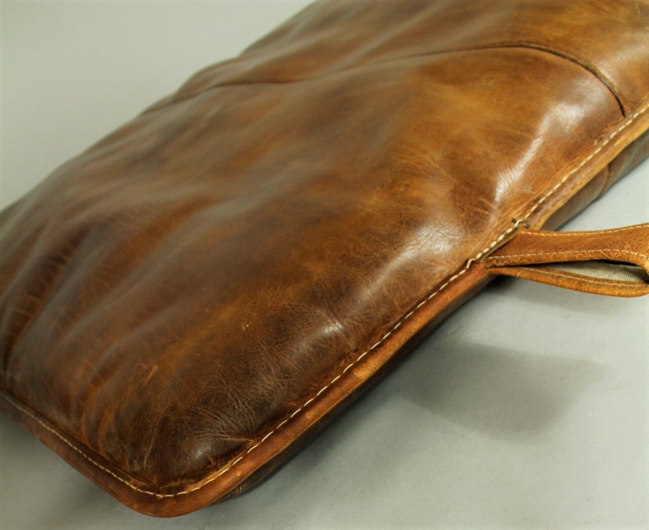 Vintage leather gym mat, 1930s