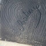 Bronze bust of the Virgin