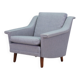 Grey armchair, Danish design, 1960s, production: Denmark