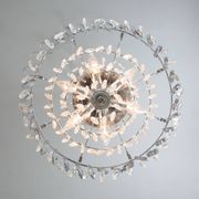 Vintage Viennese Medium Sized Crystal Chandelier, 70s