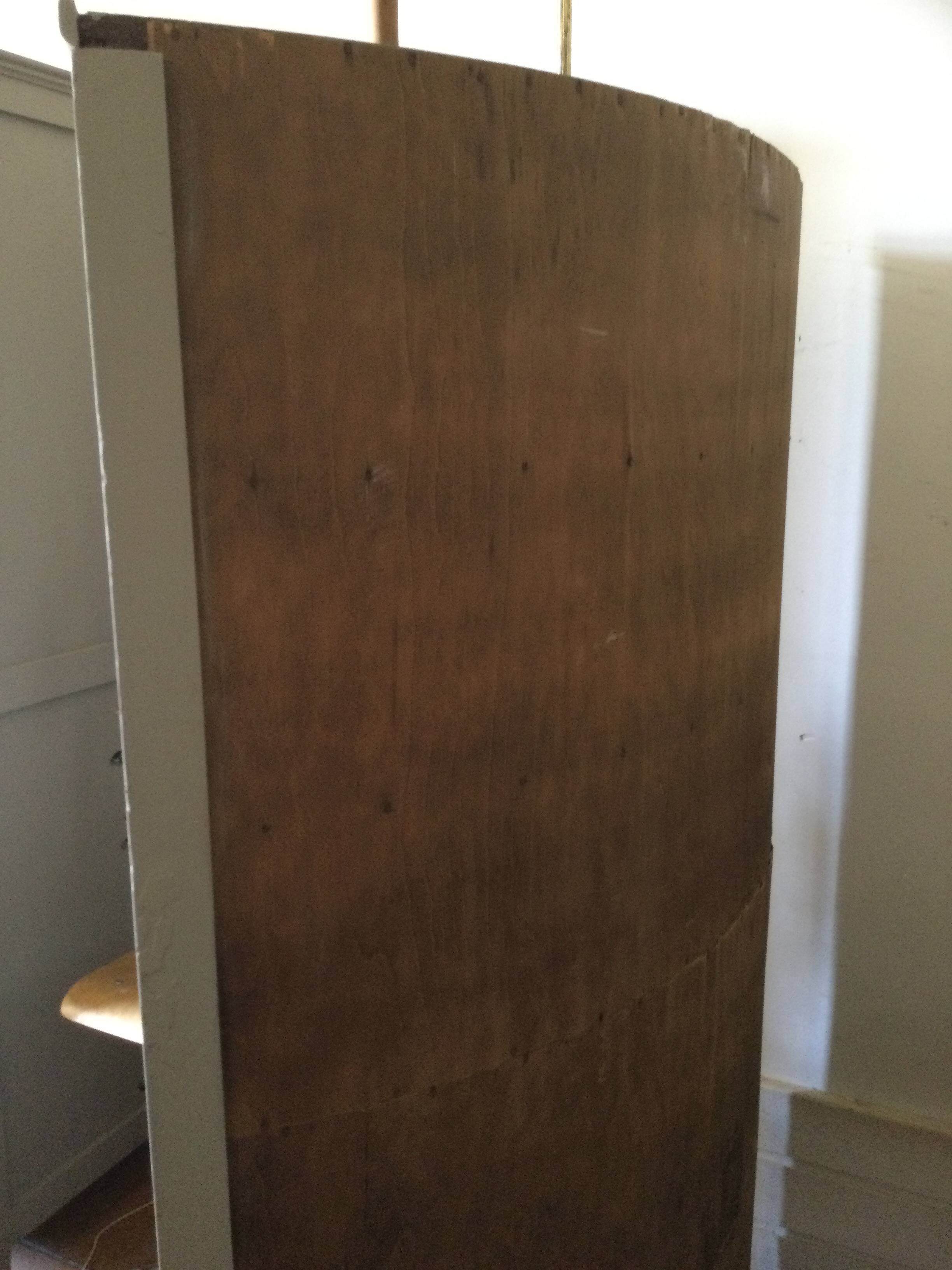 Antique library corner unit