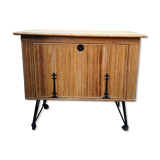 Bar vintage rotin