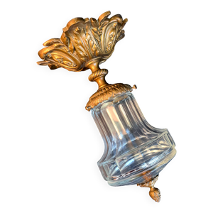 Plafonnier Rocco en Cristal - bronze