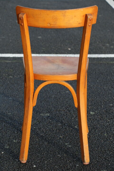 Set of 6 chairs Bistro baumann beech clear n ° 13