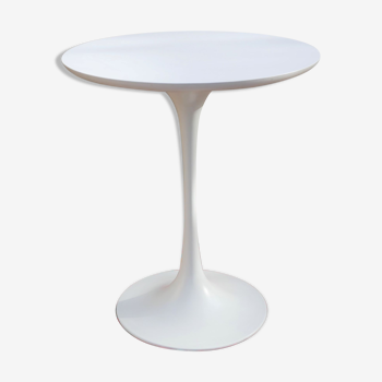 Table d'appoint pied tulipe par Maurice Burke pour les éditions Arkana, années 60