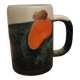 Vintage 1970s ceramic mug Alsace style Elchinger