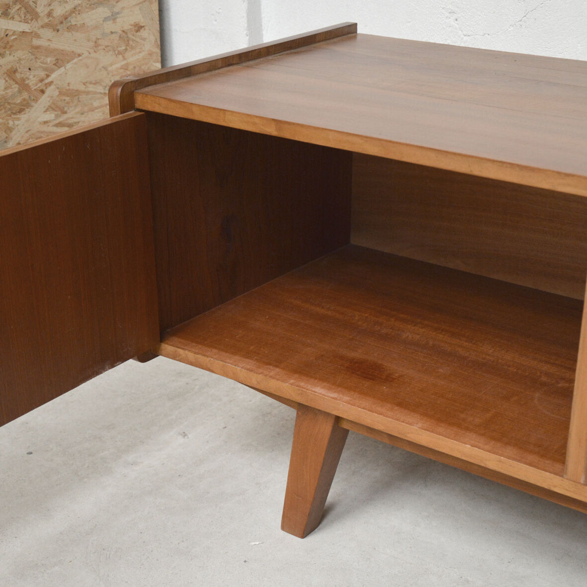 Teak bass enfilade 190cm, 1960