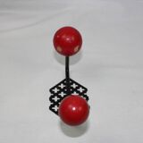 Two-ball patère
