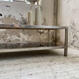 70s Belgo Chrome coffee table
