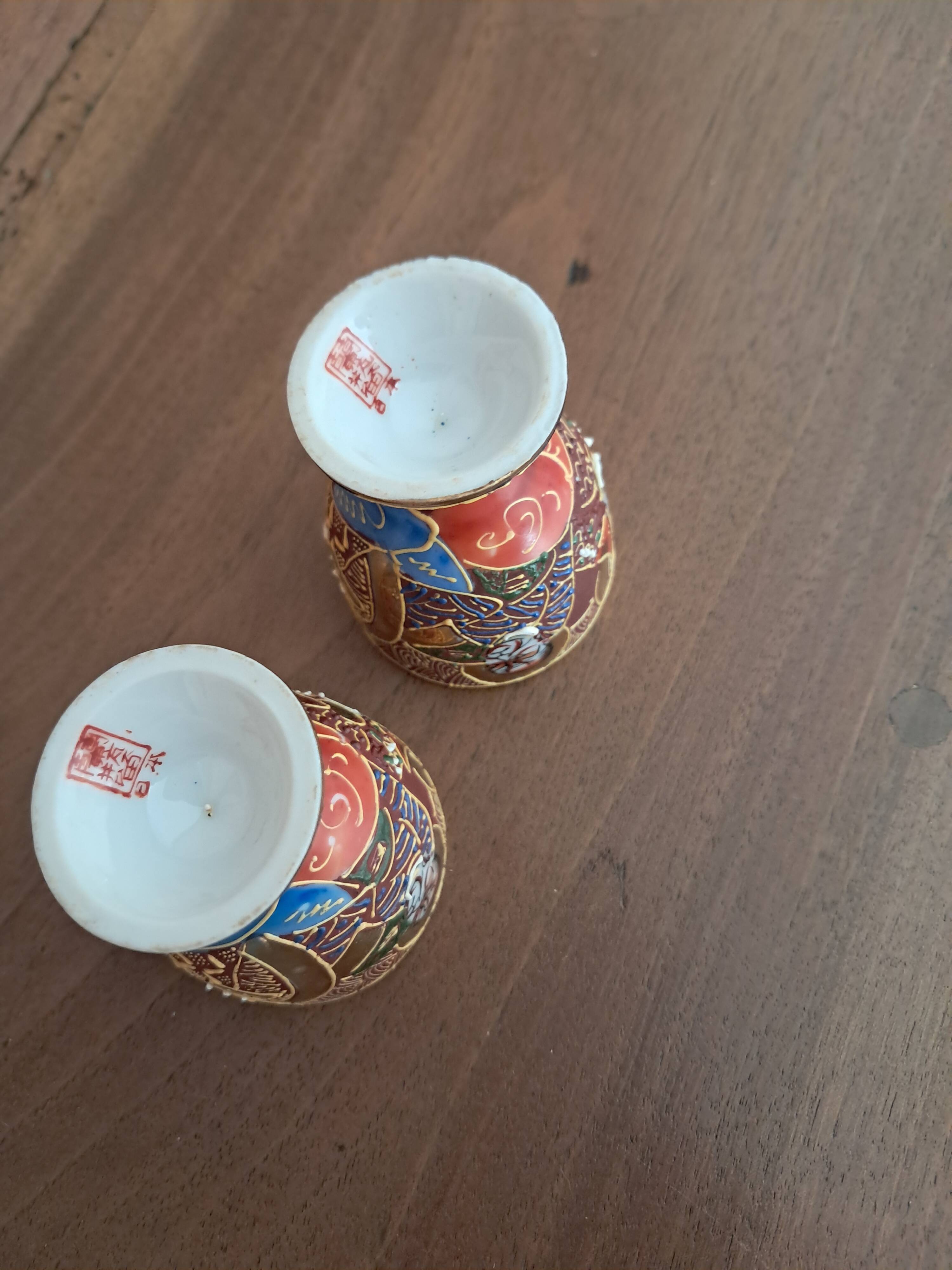 lot de 2 coquetiers Satsuma
