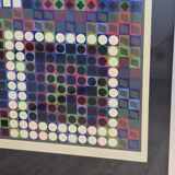 Victor Vasarely (1906-1997) - Kinetic Composition - Signed silkscreen print