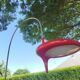 Italian Design Floor Lamp "Quaia" from the 1980s