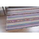 Vintage Turkish Oushak Handmade Wool Cotton Pink Kilim Area Rug 173x243