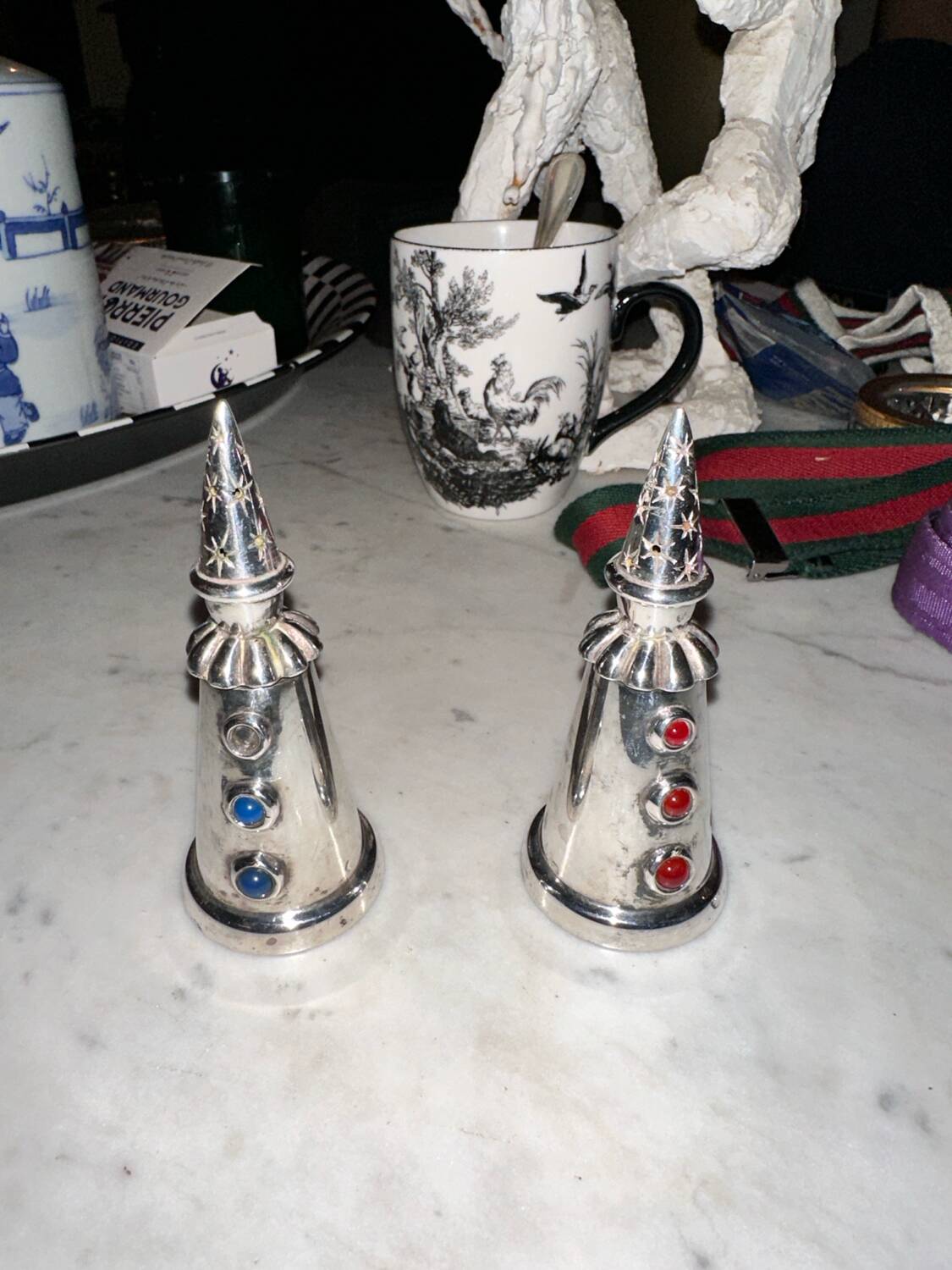 Jean Borgio salt and pepper shakers