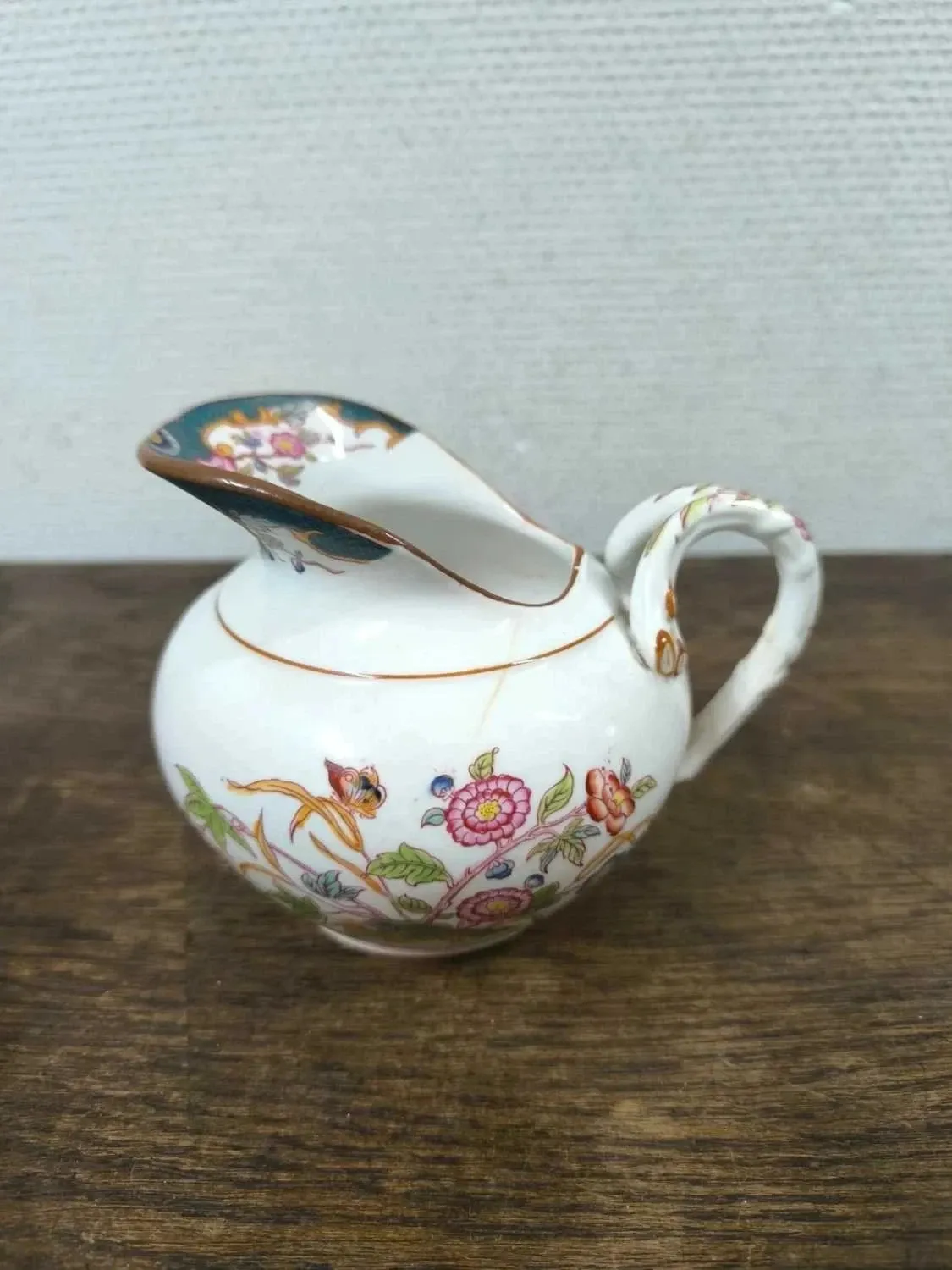 Pot à lait, crémier Sarreguemines Minton 215