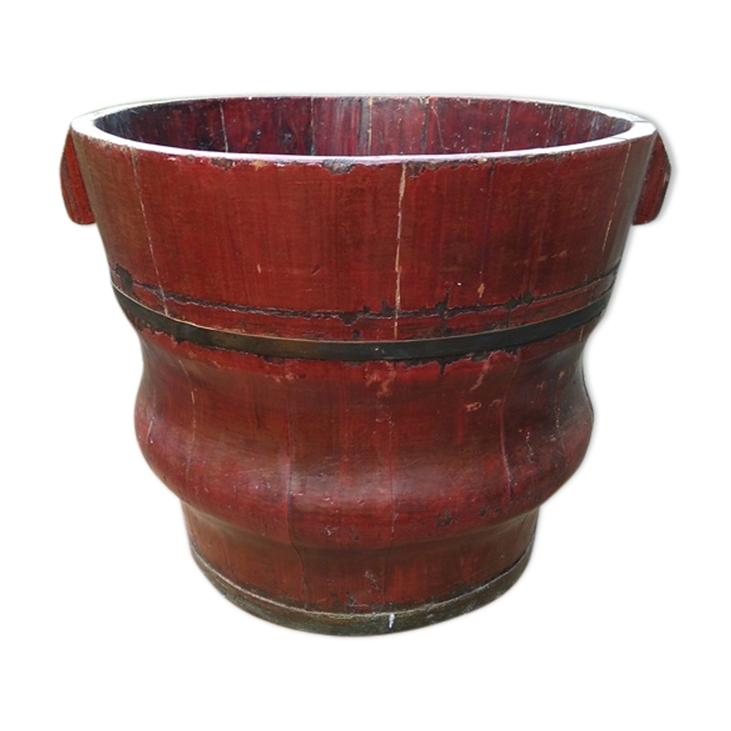 Cache pot Chinese wooden XIX