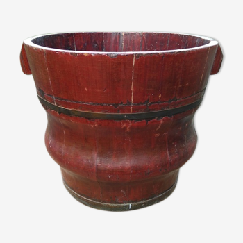 Cache pot Chinese wooden XIX