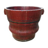Cache pot chinois en bois XIXème