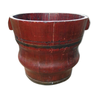 Cache pot Chinese wooden XIX