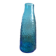Blue glass carafe