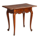 Antique writing desk in carved walnut, Italy, 19th century.