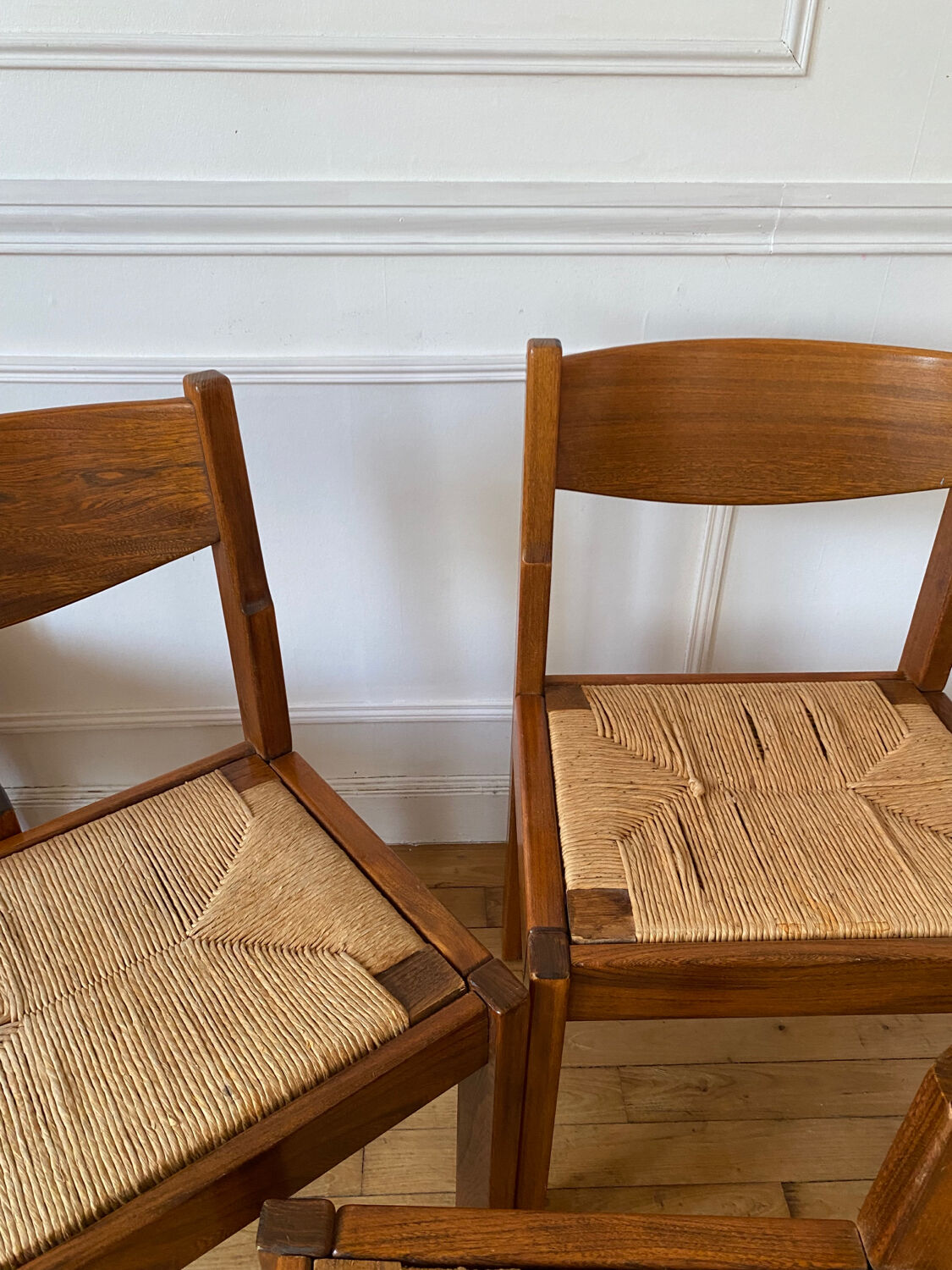 4 Maison Regain elm chairs