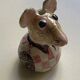 Small "bud vase" in glazed ceramic