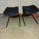 Two Italian design chairs Pedrali smart model
