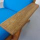 Danish GE290 Chair in Oak and Kvadrat Hallingdal by Hans J. Wegner for Getama, 1960s