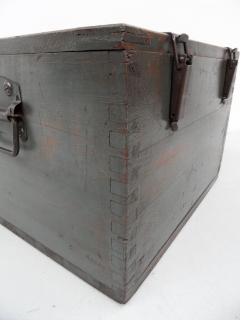 Vintage wooden chest