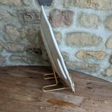 Plate with handles, Saint Amand ceramic serving dish, Simone model