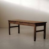 Farm table in solid wood – Auvergne, around 1900