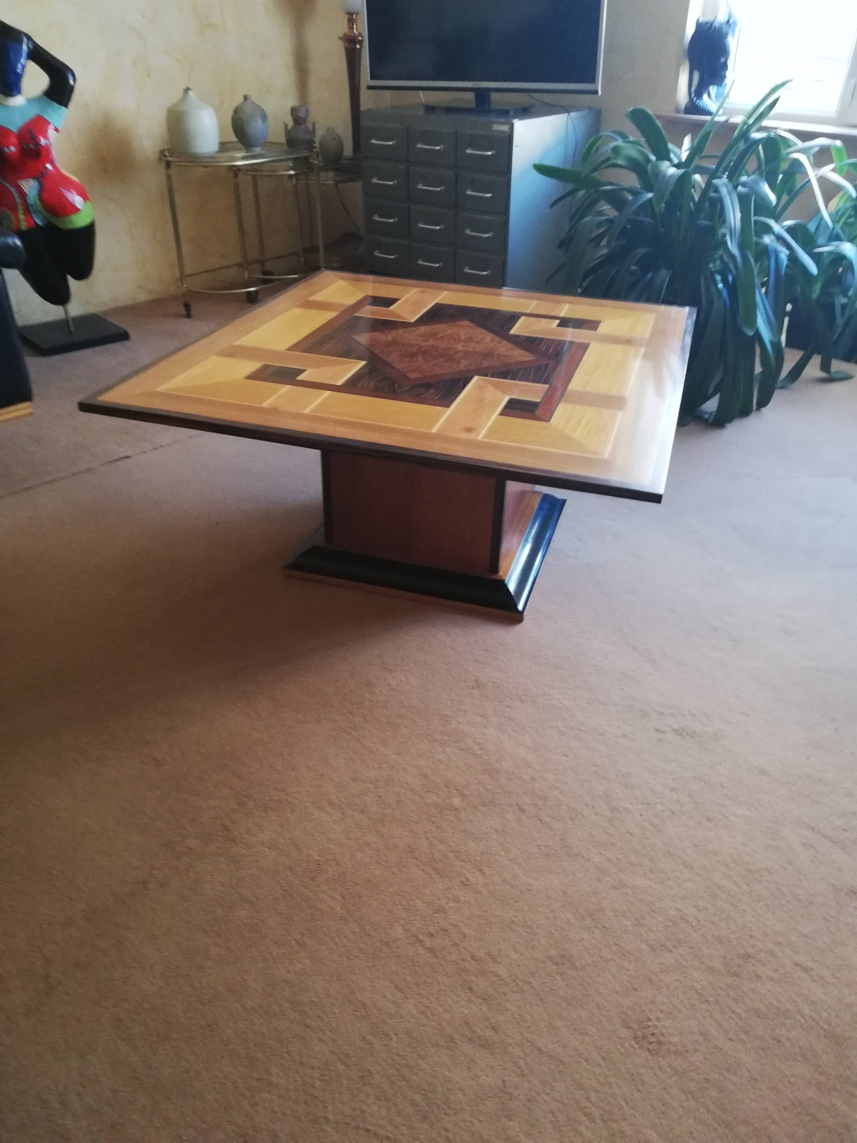 Branded vintage coffee table