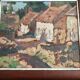 Floch Lionel Huile Paysage de village