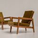 Paire de fauteuils de reconstruction française, France 1960s