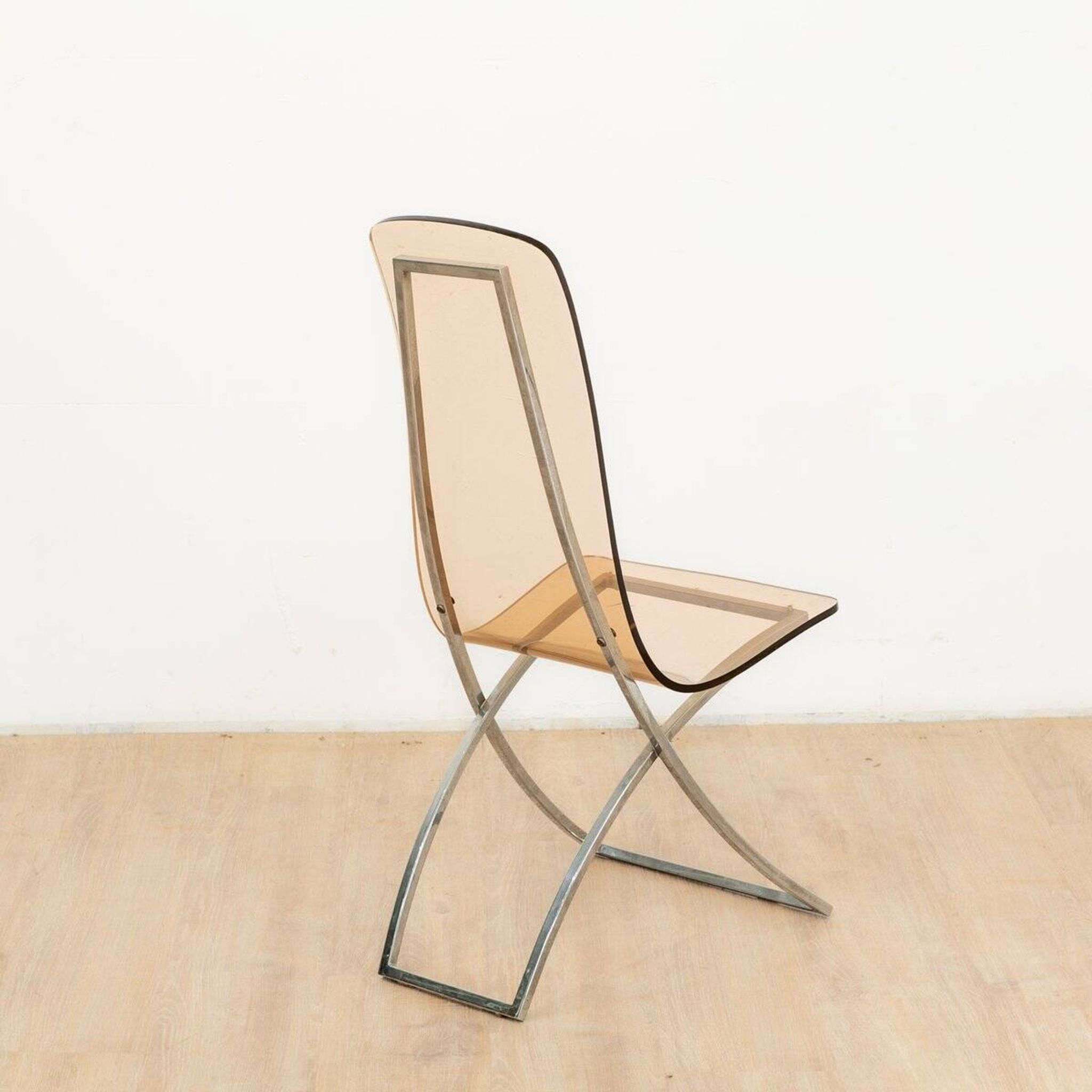 CH4 chairs assigned to Edmond Vernassa, 1970s, Set of 6