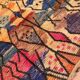 Authentique tapis marocain boujaad laine vintage fait à la main 300x200 cm