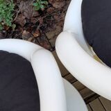 Pair of Popptorp armchairs designed by K. & M. Hagberg for Ikea 1990