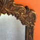 Antique wall mirror, hand-carved, vintage, 1920s