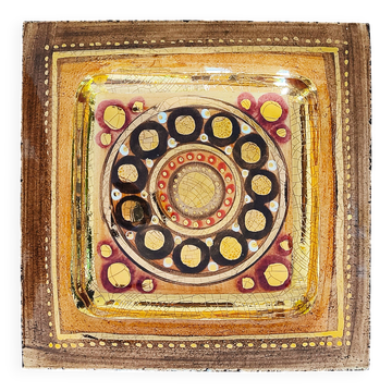 Georges Pelletier, XL ceramic plate, France, 1970s