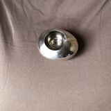 Silver metal candlestick