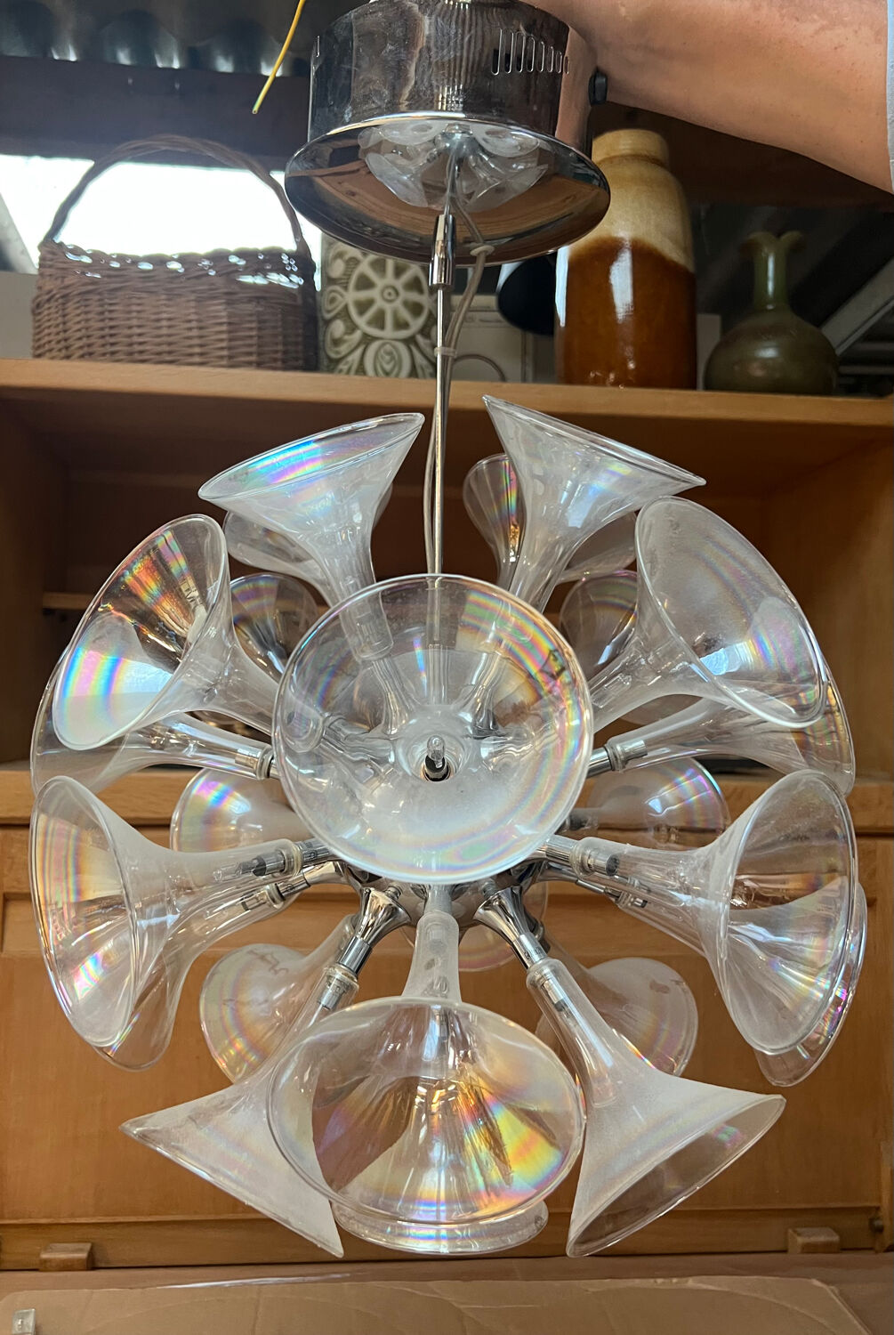 Vintage Sputnik Chandelier