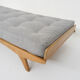 Ashwood daybed by Holma, Switzerland 1950's