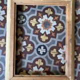 Solid wood frame worked 50s/60s.