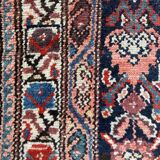 Tapis ancien persan Malayer Hamadan couloir 90x500 cm