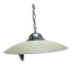 Vintage postmodern glass chandelier, Poland, 1970s