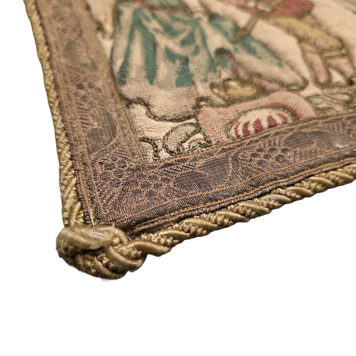 Vintage Rosel Wall Tapestry With Medieval Decor, 1950s