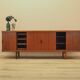 Teak sideboard with sliding doors, Denmark, 1960s