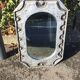 Miroir vintage en métal, 1970