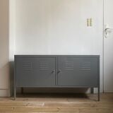 Iconic vintage cabinet Ikea PS gray color